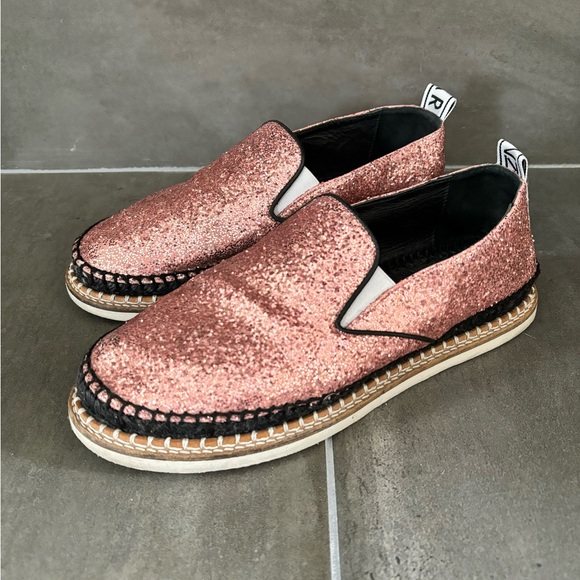 Kenzo Pink Glitter Espadrilles - Picture 3 of 13